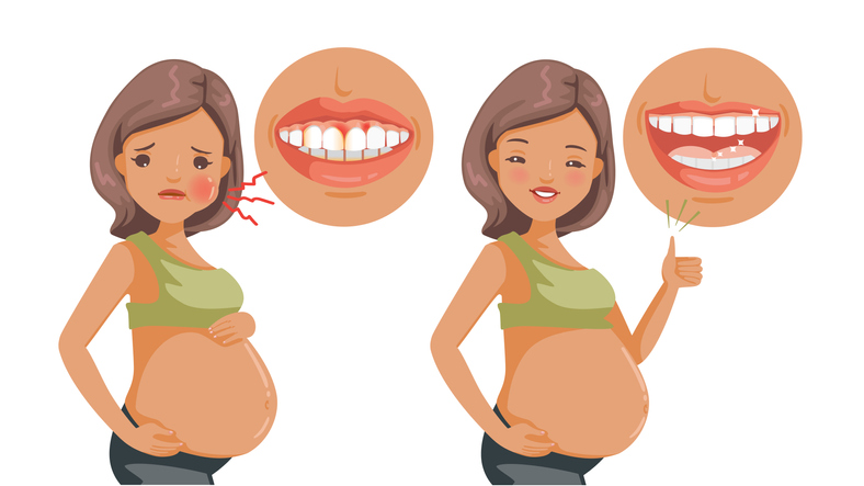 bielenie zubov v tehotenstve