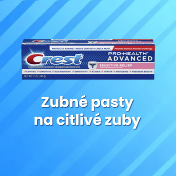 Zubné pasty na citlivé zuby Zubné pasty na citlivé zuby