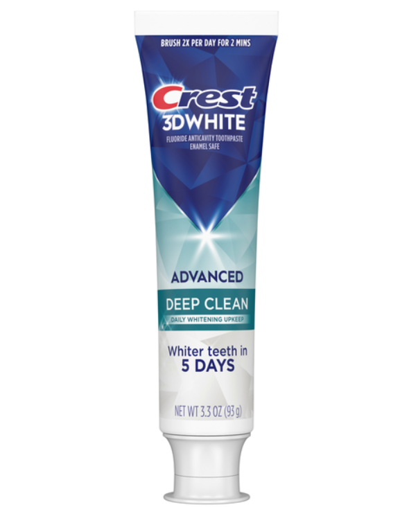 Bieliaca zubná pasta Crest 3D WHITE ADVANCED DEEP CLEAN