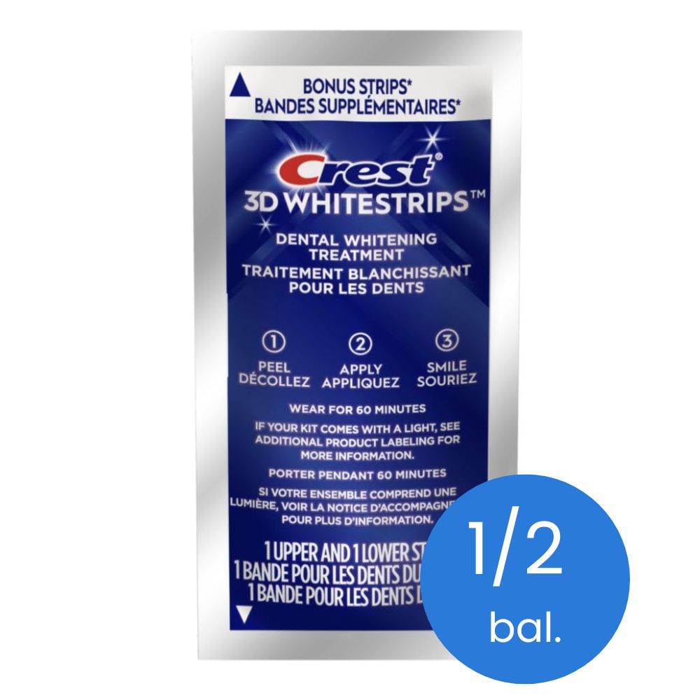 1/2 bal. Crest 3D White SUPREME BRIGHT