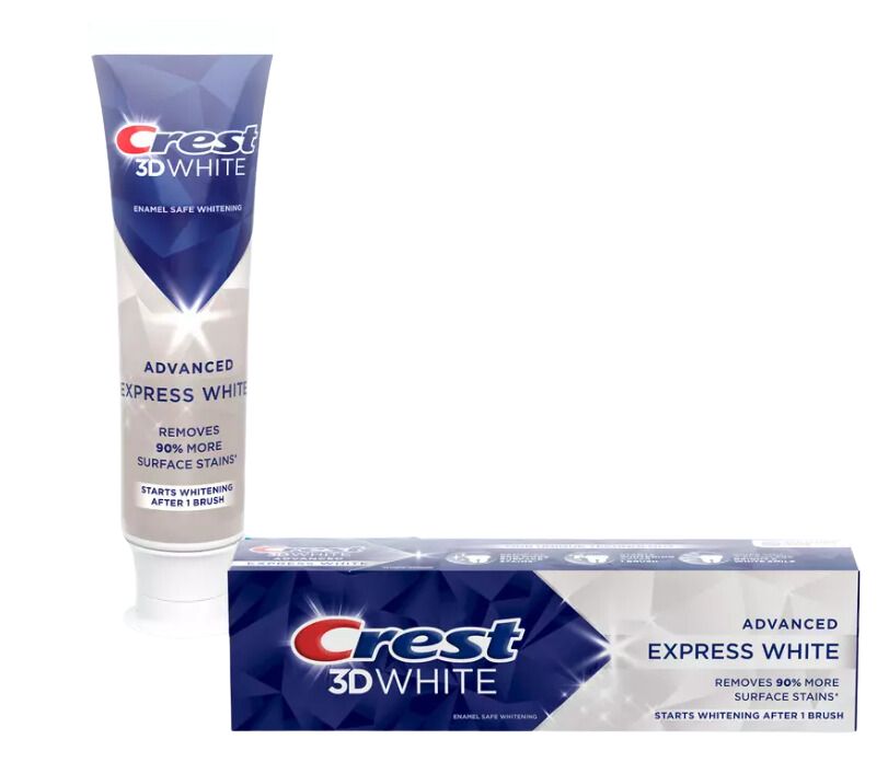Bieliaca zubná pasta Crest 3D White ADVANCED EXPRESS WHITE