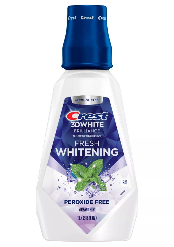 Ústna voda Crest 3D White BRILLIANCE FRESH WHITENING Vibrant Mint