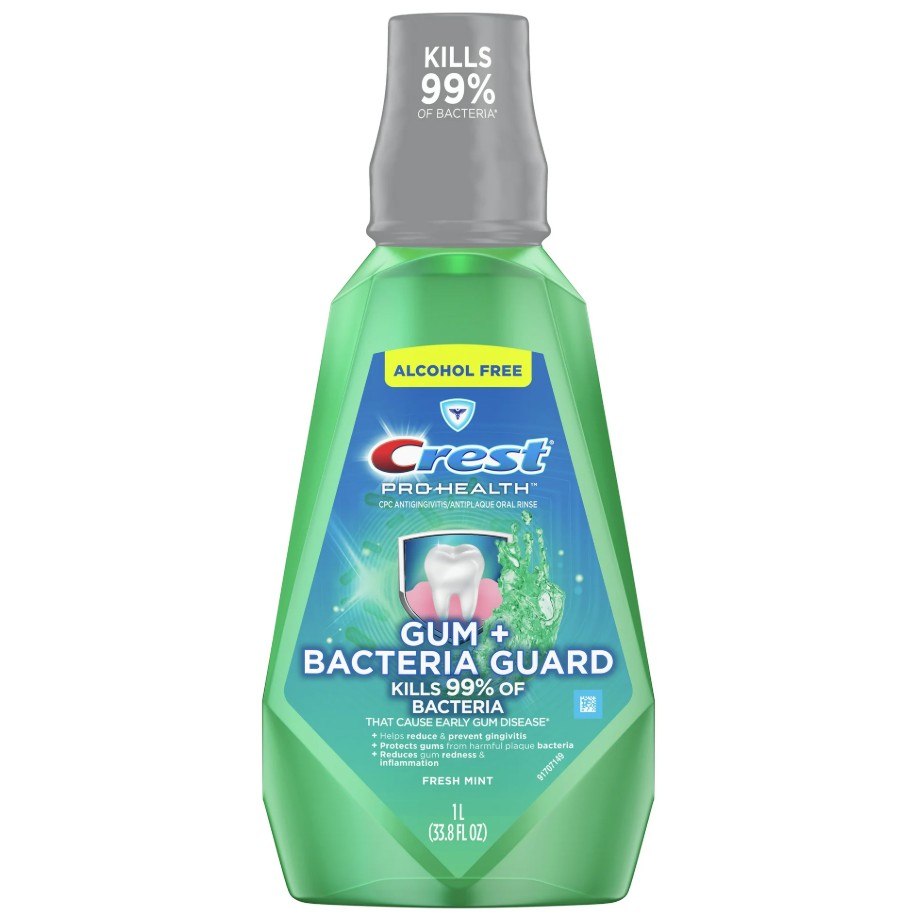 Ústna voda Crest Pro Health GUM + BACTERIA GUARD