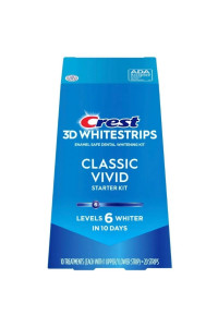 Bieliace pásiky Crest 3D Whitestrips VIVID WHITE