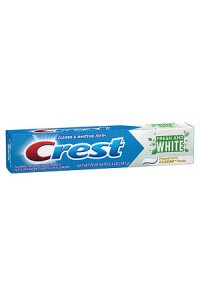 Pepermintová zubná pasta Crest Fresh and White