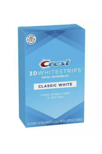 Bieliace pásiky Crest 3D Classic White