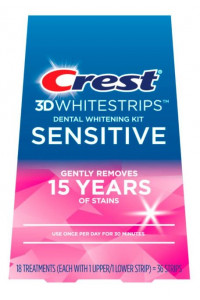 Crest 3D White SENSITIVE - na citlivé zuby
