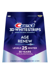 Bieliace pásiky Crest 3D Whitestrips AGE RENEW