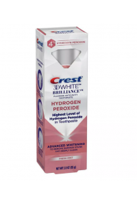 Bieliaca zubná pasta Crest 3D White BRILLIANCE 4% Hydrogen Peroxide