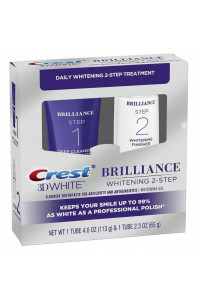 Bieliaci gél na zuby a zubná pasta Crest 3D White BRILLIANCE Bieliaci gél na zuby a zubná pasta Crest 3D White BRILLIANCE