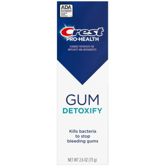 Zubná pasta proti zápalu ďasien Crest GUM DETOXIFY