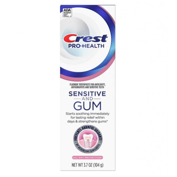 Zubná pasta na citlivé zuby Crest Pro-Health SENSITIVE AND GUM All Day Protection