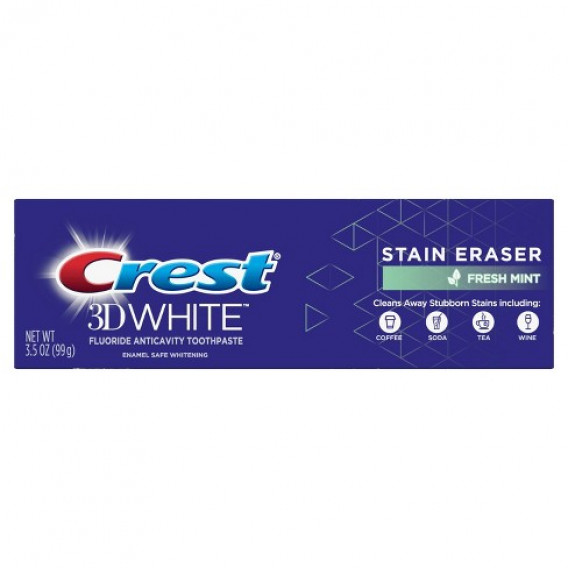 Bieliaca zubná pasta Crest 3D White STAIN ERASER Fresh Mint