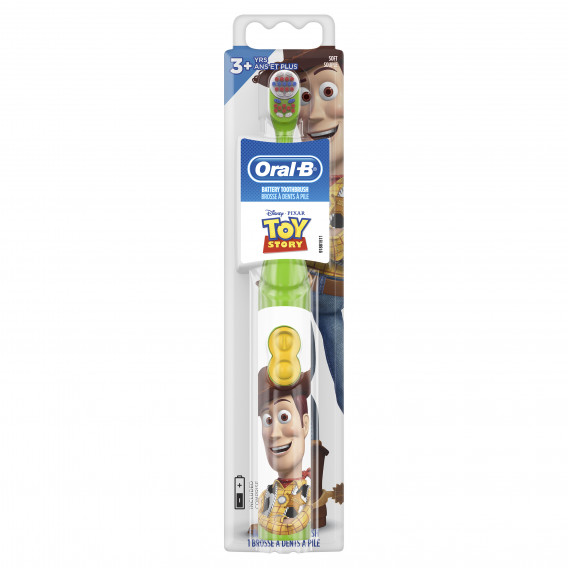 Detská rotačná elektrická zubná kefka OralB TOY STORY