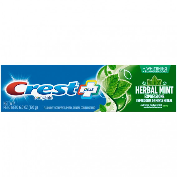 Zubná pasta Crest COMPLETE Plus HERBAL Mint