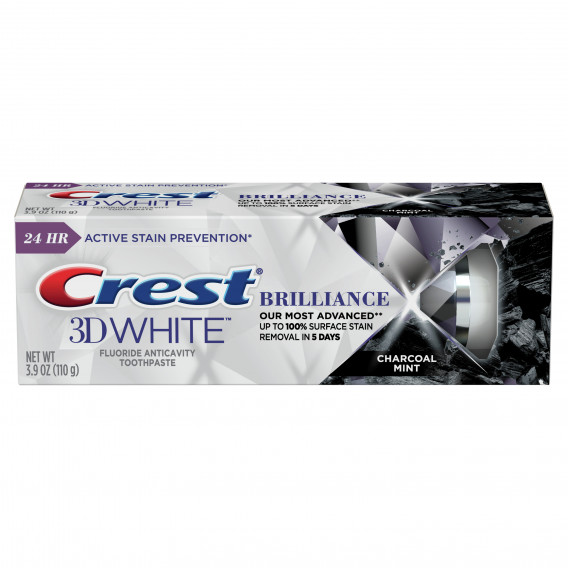Bieliaca zubná pasta Crest 3D WHITE Brilliance Charcoal