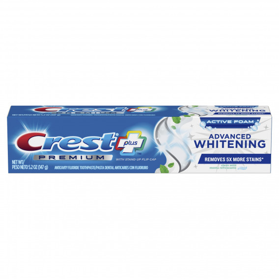 Bieliaca zubná pasta Crest PREMIUM Plus Advanced Whitening
