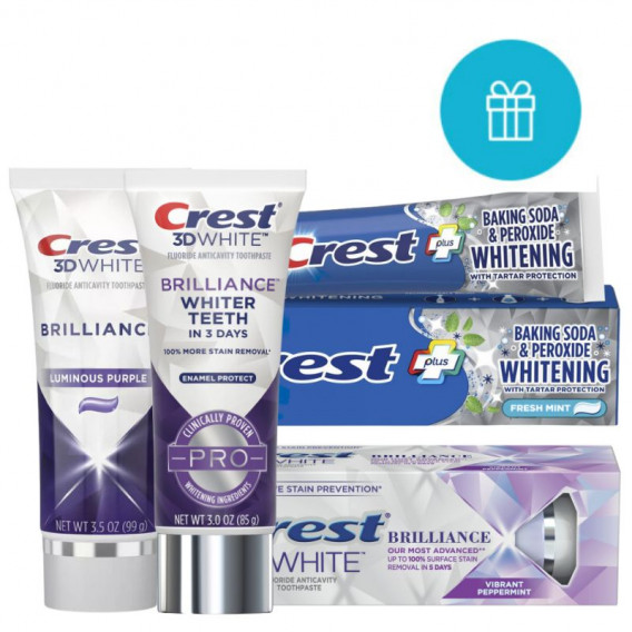 Výhodný balíček najlepších zubných pást Crest