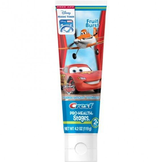 Zubná pasta pre deti Cars Autá