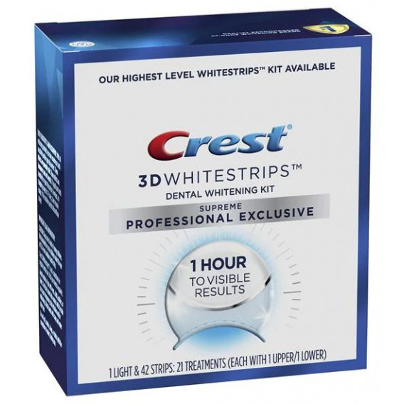 Bieliace pásiky Crest 3D Whitestrips SUPREME Professional Exclusive