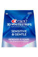 Bieliace pásiky na citlivé zuby Crest Whitestrips SENSITIVE & GENTLE